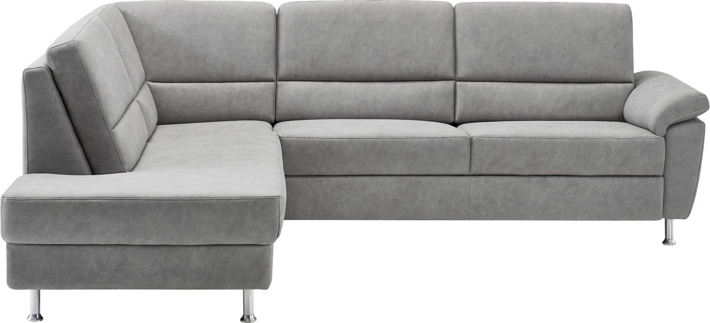 CALIZZA INTERIORS Ecksofa Onyx, Ottomane links oder rechts, wahlweise mit Bettfunktion, Breite 257 cm von CALIZZA INTERIORS