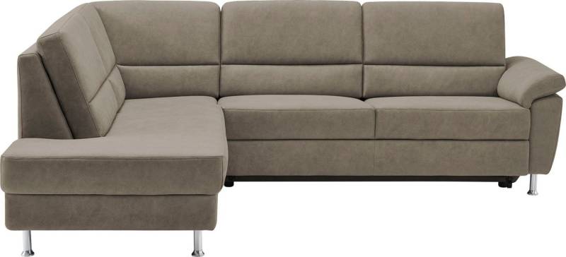 CALIZZA INTERIORS Ecksofa Onyx L-Form, Ottomane links oder rechts, wahlweise mit Bettfunktion, Breite 257 cm von CALIZZA INTERIORS