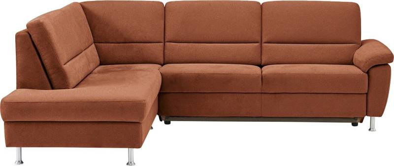 CALIZZA INTERIORS Ecksofa Onyx L-Form, Ottomane links oder rechts, wahlweise mit Bettfunktion, Breite 257 cm von CALIZZA INTERIORS