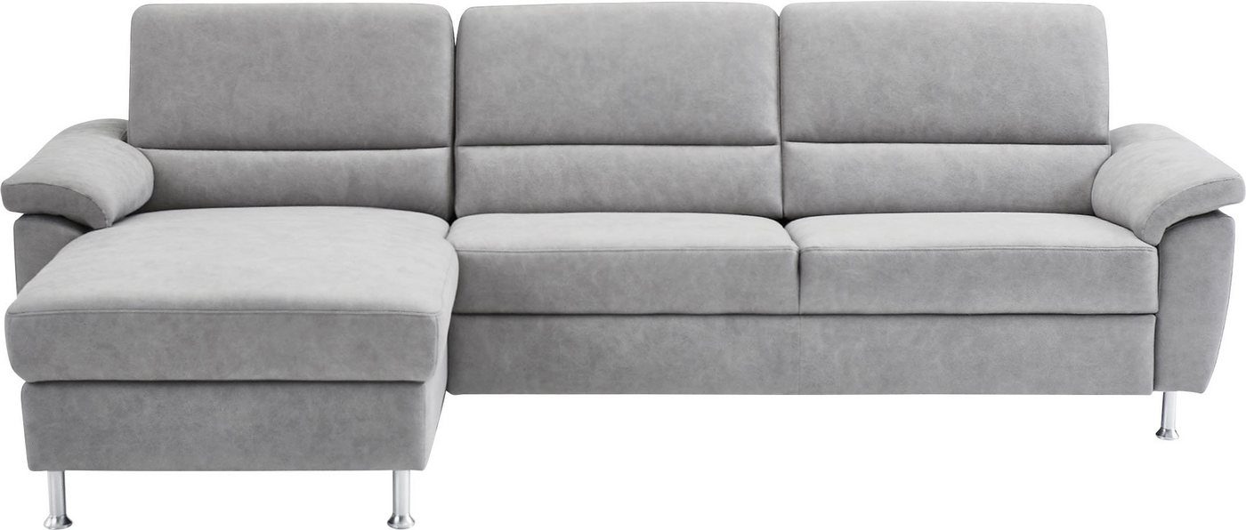 CALIZZA INTERIORS Ecksofa Onyx, Recamiere links oder rechts, wahlweise mit Bettfunktion, Breite 270 cm von CALIZZA INTERIORS