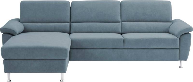 CALIZZA INTERIORS Ecksofa Onyx L-Form, Recamiere links oder rechts, wahlweise mit Bettfunktion, Breite 270 cm von CALIZZA INTERIORS