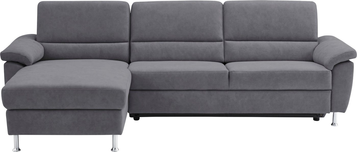 CALIZZA INTERIORS Ecksofa Onyx, Recamiere links oder rechts, wahlweise mit Bettfunktion, Breite 270 cm von CALIZZA INTERIORS