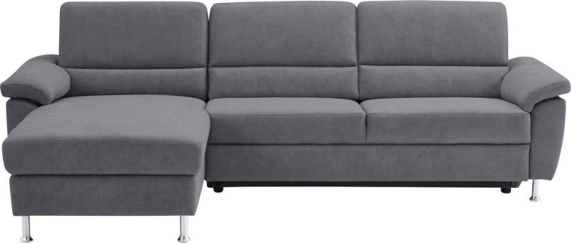 CALIZZA INTERIORS Ecksofa Onyx L-Form, Recamiere links oder rechts, wahlweise mit Bettfunktion, Breite 270 cm von CALIZZA INTERIORS