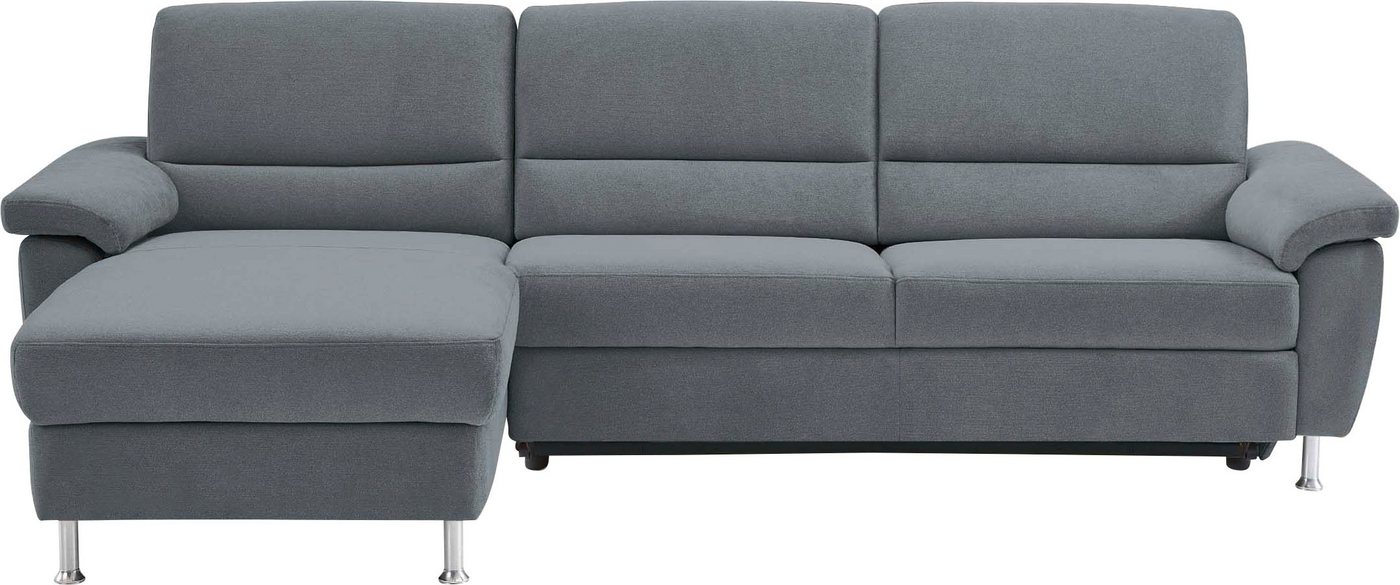 CALIZZA INTERIORS Ecksofa Onyx L-Form, Recamiere links oder rechts, wahlweise mit Bettfunktion, Breite 270 cm von CALIZZA INTERIORS