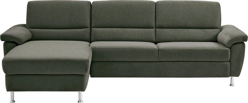 CALIZZA INTERIORS Ecksofa Onyx L-Form, Recamiere links oder rechts, wahlweise mit Bettfunktion, Breite 270 cm von CALIZZA INTERIORS