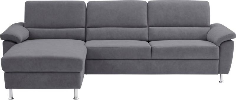 CALIZZA INTERIORS Ecksofa Onyx L-Form, Recamiere links oder rechts, wahlweise mit Bettfunktion, Breite 270 cm von CALIZZA INTERIORS