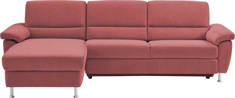 CALIZZA INTERIORS Ecksofa Onyx L-Form, Recamiere links oder rechts, wahlweise mit Bettfunktion, Breite 270 cm von CALIZZA INTERIORS