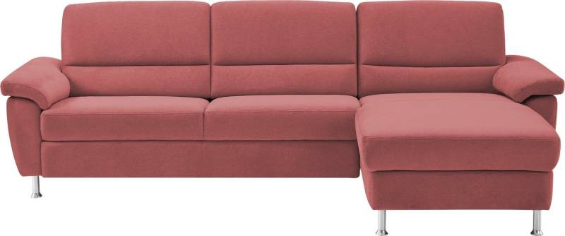 CALIZZA INTERIORS Ecksofa Onyx L-Form, Recamiere links oder rechts, wahlweise mit Bettfunktion, Breite 270 cm von CALIZZA INTERIORS