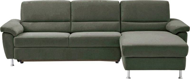 CALIZZA INTERIORS Ecksofa Onyx L-Form, Recamiere links oder rechts, wahlweise mit Bettfunktion, Breite 270 cm von CALIZZA INTERIORS