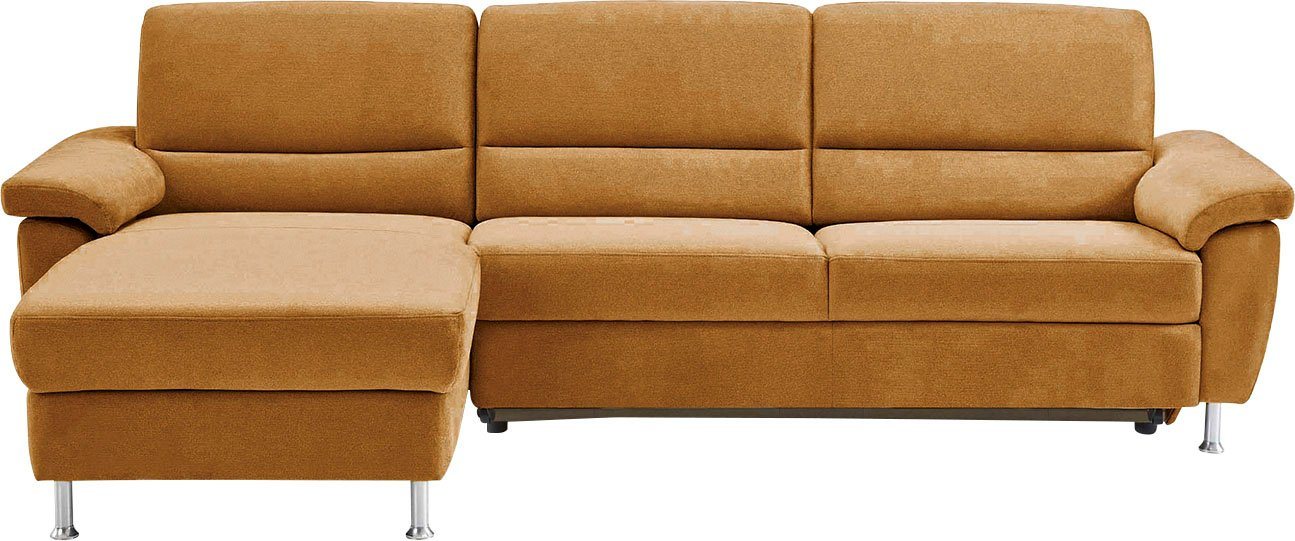 CALIZZA INTERIORS Ecksofa Onyx, Recamiere links oder rechts, wahlweise mit Bettfunktion, Breite 270 cm von CALIZZA INTERIORS