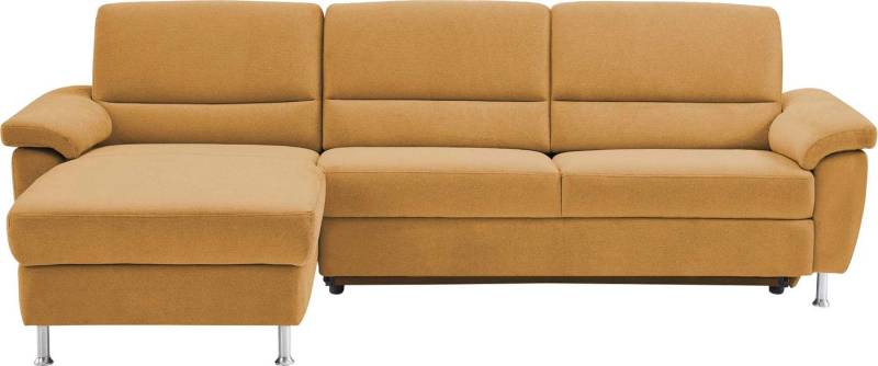 CALIZZA INTERIORS Ecksofa Onyx L-Form, Recamiere links oder rechts, wahlweise mit Bettfunktion, Breite 270 cm von CALIZZA INTERIORS