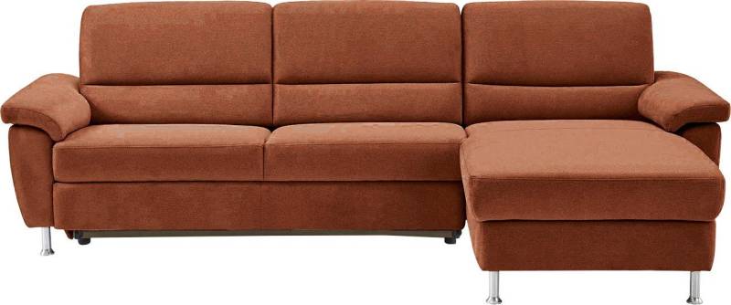 CALIZZA INTERIORS Ecksofa Onyx L-Form, Recamiere links oder rechts, wahlweise mit Bettfunktion, Breite 270 cm von CALIZZA INTERIORS
