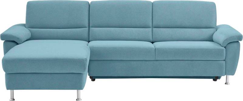 CALIZZA INTERIORS Ecksofa Onyx L-Form, Recamiere links oder rechts, wahlweise mit Bettfunktion, Breite 270 cm von CALIZZA INTERIORS