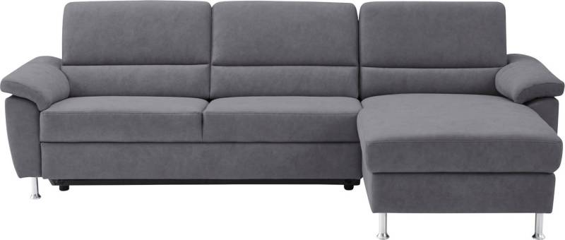 CALIZZA INTERIORS Ecksofa Onyx L-Form, Recamiere links oder rechts, wahlweise mit Bettfunktion, Breite 270 cm von CALIZZA INTERIORS