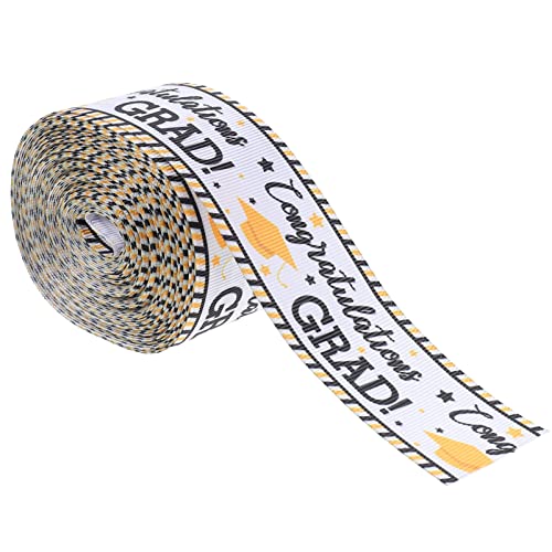 CALLARON 1 Rolle Abschlussfeier Geschenkverpackungsband Breites Langes Diy Band für Bouquets Dekorationen und Kreative Bastelarbeiten für Festivals und Partys CALLARON 1 Rolle Abschlussfeier Geschenkverpackungsband Breites Langes Diy Band für Bouquets Dekorationen und Kreative Bastelarbeiten für Festivals und Partys von CALLARON