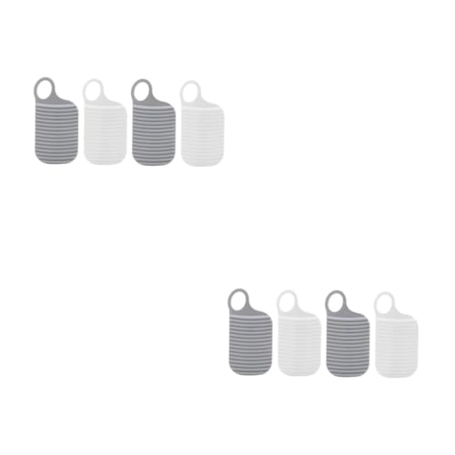 CALLARON 2 Sätze Mini Waschbrett Doppelseitiges Faltbares Handwaschbrett Aus Rutschfestem Material Für Effektive Handwäsche Von Kleidung Für Reisen Und Camping Weißen Und 4 Stücke * 2 CALLARON 2 Sätze Mini Waschbrett Doppelseitiges Faltbares Handwaschbrett Aus Rutschfestem Material Für Effektive Handwäsche Von Kleidung Für Reisen Und Camping Weißen Und 4 Stücke * 2 von CALLARON