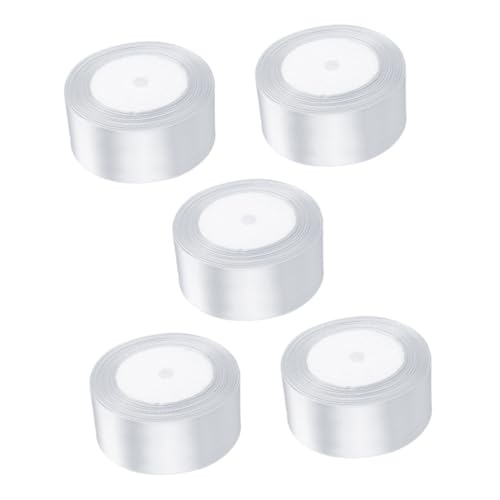 CALLARON 5 Rollen Band Polyesterbänder Zum Basteln Hochzeitsdekor DIY Haarschmuck Nähen Verpacken Von Paketen Valentinstagsstrauß Blumenarrangements CALLARON 5 Rollen Band Polyesterbänder Zum Basteln Hochzeitsdekor DIY Haarschmuck Nähen Verpacken Von Paketen Valentinstagsstrauß Blumenarrangements von CALLARON