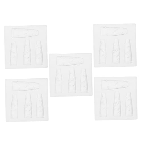 CALLARON 5 Stück Silikon Nagelkunst Formen Flexible Blumen Nail Charm Molds für Gel Polish Resin Wiederverwendbare DIY Nail Art Zubehör Einfach zu Lösen für Anfänger und Profis CALLARON 5 Stück Silikon Nagelkunst Formen Flexible Blumen Nail Charm Molds für Gel Polish Resin Wiederverwendbare DIY Nail Art Zubehör Einfach zu Lösen für Anfänger und Profis von CALLARON