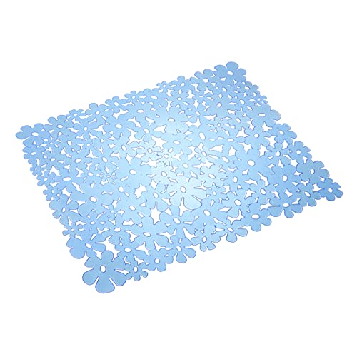 CALLARON Anti-Rutsch-Waschtischunterlage Spülbecken Abflussmatte Entleeren Waschbecken Matte Ablauffänger Küchenspüle Küchenentwässerungsmatte Home Dish Pad Abtropfpads für Geschirr PVC von CALLARON