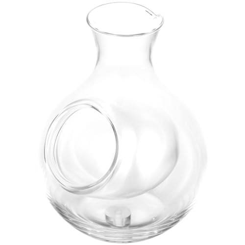 CALLARON Japanischer Cold Sake 4,9 x 3,73 cm Glasdekanter, Weindekanter, Kühlset, mundgeblasen, gekühlt, Whiskyspender, Rotweinkaraffen mit Eistasche für Bar CALLARON Japanischer Cold Sake 4,9 x 3,73 cm Glasdekanter, Weindekanter, Kühlset, mundgeblasen, gekühlt, Whiskyspender, Rotweinkaraffen mit Eistasche für Bar von CALLARON