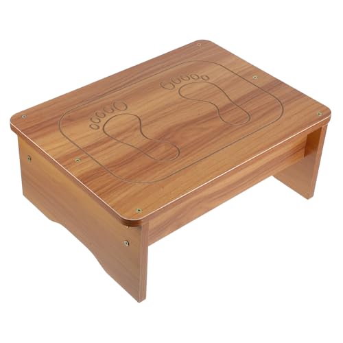 CALLARON Kleiner Holztritt mit Rutschfester Oberfläche Vielseitiger Tritthocker für Erwachsene und Sicherer Fußhocker für Bad Schlafzimmer Küche Natürlicher Holzfarbton Tragbar und Stabil CALLARON Kleiner Holztritt mit Rutschfester Oberfläche Vielseitiger Tritthocker für Erwachsene und Sicherer Fußhocker für Bad Schlafzimmer Küche Natürlicher Holzfarbton Tragbar und Stabil von CALLARON