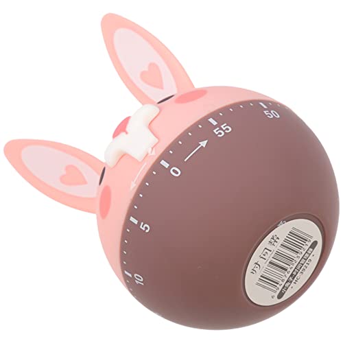 CALLARON Küchentimer Mechanischer Timer Cartoon Kaninchen Küchenwecker Kurzzeitwecker Eieruhr Kochtimer Zeitmesser Stoppuhr Zeitschaltuhr für Zuhause Schule Küche Kochen Backen Eieruhr Hase von CALLARON