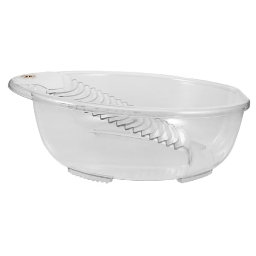 CALLARON Waschbecken mit Integriertem Waschbrett aus Robustem Pet Langlebig und Bruchfest Multifunktionales Wäschewaschbecken für Gründliche Handwäsche von Kleidung für Zuhause und CALLARON Waschbecken mit Integriertem Waschbrett aus Robustem Pet Langlebig und Bruchfest Multifunktionales Wäschewaschbecken für Gründliche Handwäsche von Kleidung für Zuhause und von CALLARON