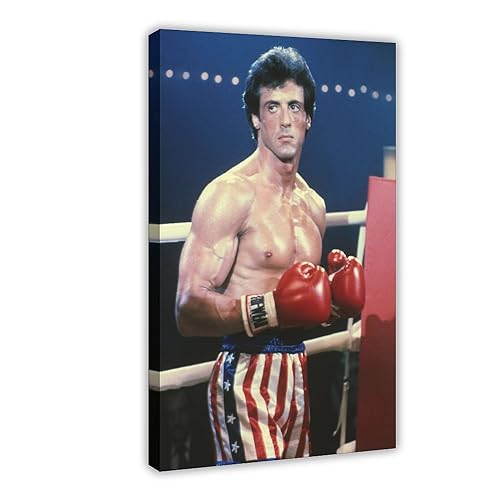 Rocky Classic Movie Film Poster Leinwand Poster Schlafzimmer Dekor Sport Landschaft Büro Zimmer Dekoration Geschenk,Leinwand Poster Wand Kunst Dekor Drucken Bild Gemälde Für Wohnzimmer Schlafzimmer von CALMR