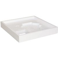 Calmwaters® Duschwannenträger 80x80 cm Modern Select, Passend für Quadrat-Duschwanne 80 x 80 x 2,5 cm, Styropor-Wannenträger, Schall- und von CALMWATERS