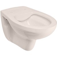 Calmwaters® Hänge WC spülrandlos in Pergamon, Wand-WC mit Abgang waagerecht, Tiefspül WC ohne Spülrand, Tiefspüler wandhängend, Wandtoilette aus von CALMWATERS