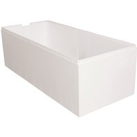 Calmwaters® Wannenträger 180 x 80 cm Modern Curved, Passend für Rechteck-Badewanne 180x80 cm, Styroporträger, Schall- und wärmedämmend, Direkt von CALMWATERS