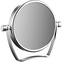 Calmwaters Reisespiegel, 5/1-fach Vergrößerung, chrom, rund, zweiseitige Spiegelfläche, Kristallglas, Metallhalterung, Ø 83 mm, Artikelnummer 80BS6255 Calmwaters Reisespiegel, 5/1-fach Vergrößerung, chrom, rund, zweiseitige Spiegelfläche, Kristallglas, Metallhalterung, Ø 83 mm, Artikelnummer 80BS6255 von CALMWATERS