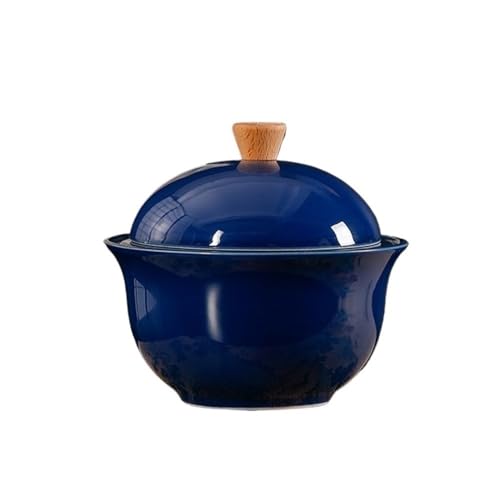 CALQYSH Aschenbecher Aschenbecher Keramikmaterial Rund Einfarbig for Hotel Wohnzimmer Desktop Aschenbecher Aschehalter für Raucher(Multi-Colored) von CALQYSH