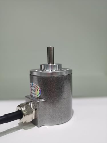 CALT HM38 Mehrumdrehungs-Absolutgeber Encoder Versorgungsspannung 10–30 V Wellendurchmesser10 mm Gehäusedurchmesser 38 mm Auflösung 12 Bit 4096 (Klemmflansch, SSI-Gray-Code) von CALT