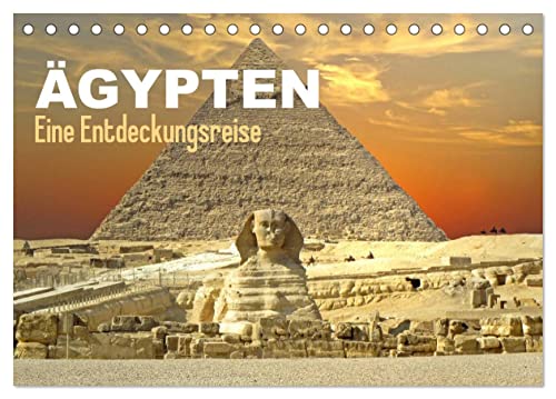Ägypten - Eine Entdeckungsreise (Tischkalender 2026 DIN A5 quer), CALVENDO Monatskalender: Die Schönheit Ägyptens über und unter Wasser (CALVENDO Natur) von CALVENDO