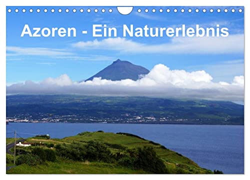 Azoren - Ein Naturerlebnis (Wandkalender 2026 DIN A4 quer), CALVENDO Monatskalender: Wanderer und Naturliebhaber sind begeistert von der Schönheit der Natur auf den Azoren. (CALVENDO Orte) von CALVENDO
