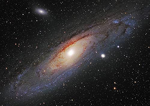 CALVENDO Andromeda Galaxie, Poster DIN A2 quer, Bilder, Kunstdruck, Wandbild, Wanddeko, Prints ohne Rahmen von CALVENDO