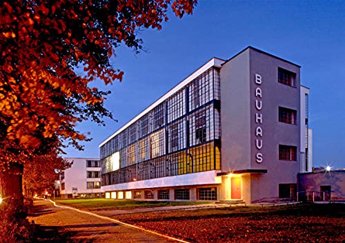 CALVENDO Das berühmte Bauhaus Dessau, Dessau-Roßlau, Poster DIN A2 quer, Bilder, Kunstdruck, Wandbild, Wanddeko, Prints ohne Rahmen von CALVENDO