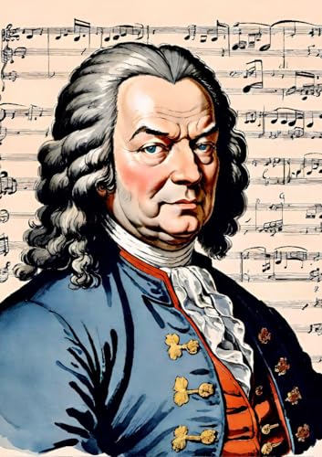 CALVENDO Poster 42,0 x 59,4 cm Hochformat Johann Sebastian Bach (1685-1750)| Bilder, Kunstdruck, Wandbild, Wanddeko, Prints ohne Rahmen von CALVENDO