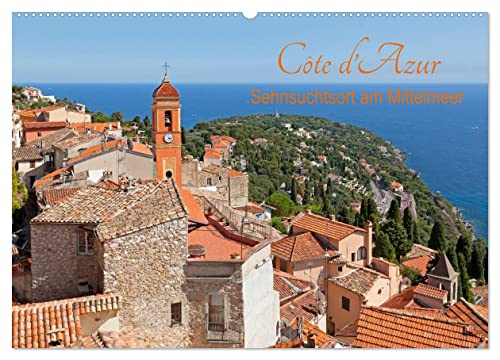 Côte d’Azur - Sehnsuchtsort am Mittelmeer (Wandkalender 2026 DIN A2 quer), CALVENDO Monatskalender: Die Côte d'Azur bietet Idyllische Hafenstädte, ... und jede Menge Wassersport. (CALVENDO Orte) von CALVENDO