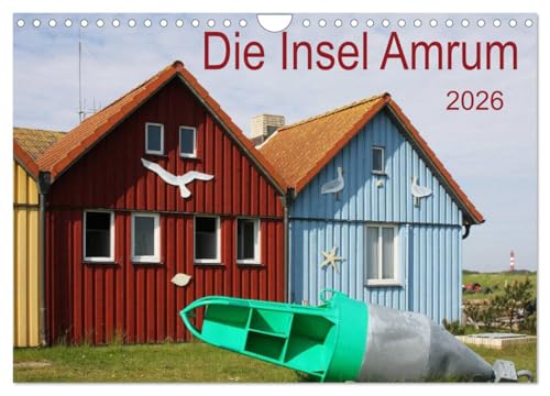 Die Insel Amrum (Wandkalender 2026 DIN A4 quer), CALVENDO Monatskalender: Inselansichten (CALVENDO Orte) von CALVENDO