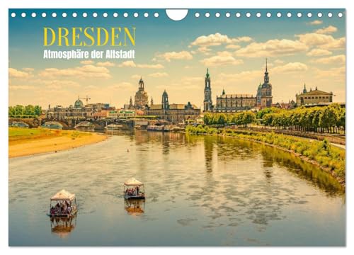 Dresden, Atmosphäre der Altstadt (Wandkalender 2026 DIN A4 quer), CALVENDO Monatskalender: Zeitreise durch Dresdens Altstadt (CALVENDO Orte) von CALVENDO