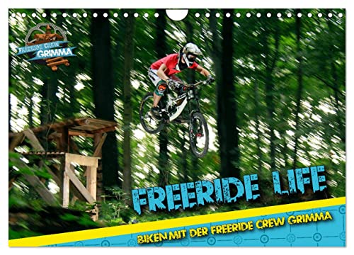 Freeride Life (Wandkalender 2026 DIN A4 quer), CALVENDO Monatskalender: Biken mit der Freeride Crew Grimma (CALVENDO Sport) von CALVENDO