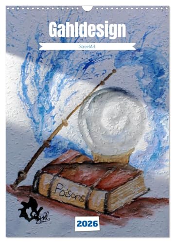 Gahldesign (Wandkalender 2026 DIN A3 hoch), CALVENDO Monatskalender: Junger Künstler (CALVENDO Kunst) von CALVENDO