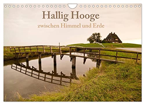 Hallig Hooge - zwischen Himmel und Erde (Wandkalender 2026 DIN A4 quer), CALVENDO Monatskalender (CALVENDO Orte) von CALVENDO
