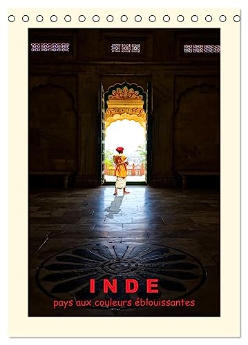 INDE pays aux couleurs éblouissantes (Calendrier de bureau 2026 DIN A5 horizontal), CALVENDO calendrier mensuel: Treize fabuleuses photos de couleurs ... bonne humeur mois par mois. (CALVENDO Places) von CALVENDO