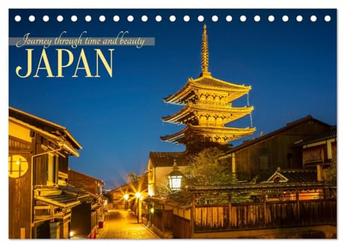 JAPAN Journey through time and beauty (Desk Calendar 2026 DIN A5 landscape), CALVENDO 12 Month DeskCalendar: Discover the city, history and nature (CALVENDO Places) von CALVENDO