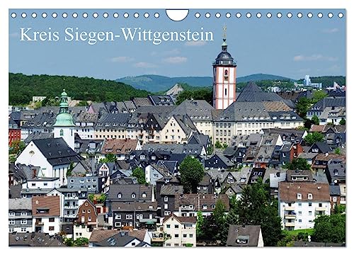 Kreis Siegen-Wittgenstein (Wandkalender 2026 DIN A4 quer), CALVENDO Monatskalender: Der Kreis Siegen-Wittgenstein in 12 Bildern aus allen vier Jahreszeiten (CALVENDO Orte) von CALVENDO