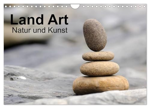 Land Art - Natur und Kunst (Wandkalender 2026 DIN A4 quer), CALVENDO Monatskalender: Kunst aus der kleinen und unscheinbaren Natur um uns. (CALVENDO Kunst) von CALVENDO
