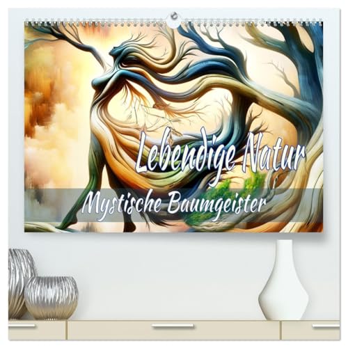 Lebendige Natur - Mystische Baumgeister (hochwertiger Premium Wandkalender 2026 DIN A2 quer), Kunstdruck in Hochglanz: Ein Jahr Einblick in eine ... in abstrakter Schönheit. (CALVENDO Natur) von CALVENDO